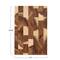 Hello Honey® 14" Natural Suar Wood End Grain Rectangle Cheese & Cutting Board